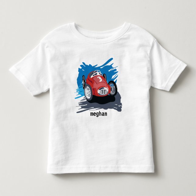 Birthday Shirt - Tävling Car Shirt Tröja (Framsida)