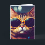 BIRTHDAY SISTER COOLA CAT-GREETKORT KORT<br><div class="desc">TILL ETT UNDERBART SISTER OCH ETT FAKTISKT COOLA KAT BIRTHDAKORT</div>