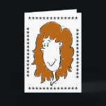 Birthday Sister Kort<br><div class="desc">Ett humoristiskt födelsedagskort för syster eller byte inuti för att passa dina behov.</div>