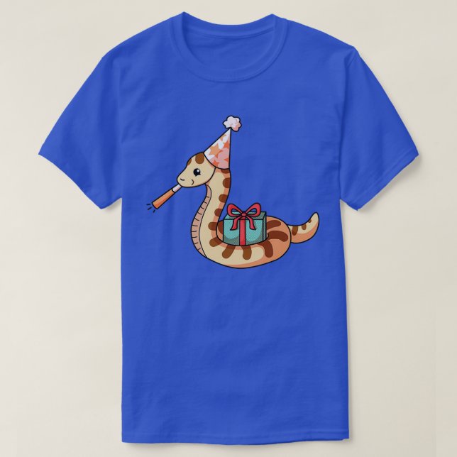 Birthday Snake T Shirt (Design framsida)