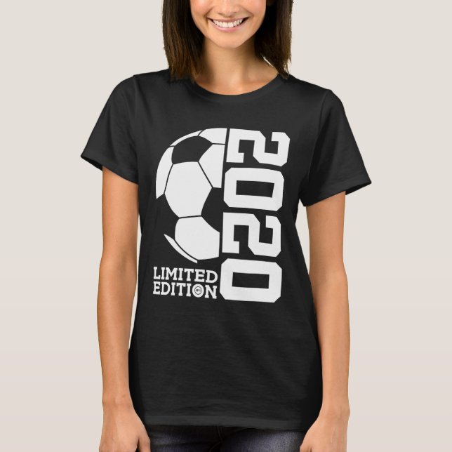 Birthday Soccer Limited Edition Born In  T Shirt (Framsida)