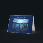 BIRTHDAY - Son - Marina - Fiskmås Kort<br><div class="desc">Om man känner någon som befinner sig i kärlek med någonting vid havet,  så är detta kort det perfekta kortet för dem. Se med samma bild för olika mottagare.</div>