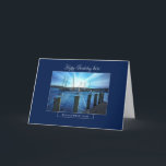 BIRTHDAY - Son - Marina - Fiskmås Kort<br><div class="desc">Om man känner någon som befinner sig i kärlek med någonting vid havet,  så är detta kort det perfekta kortet för dem. Se med samma bild för olika mottagare.</div>