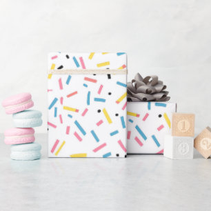 Birthday Sprinkles Candy Mönster Presentpapper