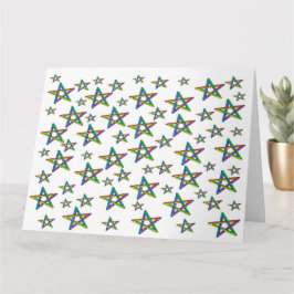 Birthday Stars Kort