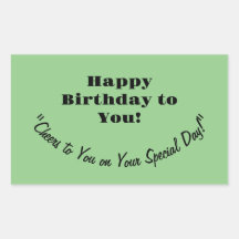 BIRTHDAY STICKER