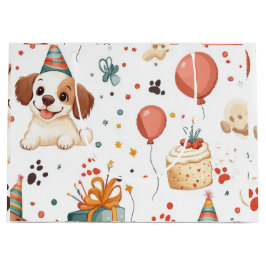 Birthday Tassar Gift Bag