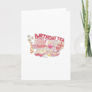 Birthday Tea Kort