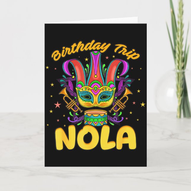 Birthday Trip Nola, So New Orleans You Wouldn't Un Kort (Framsida)