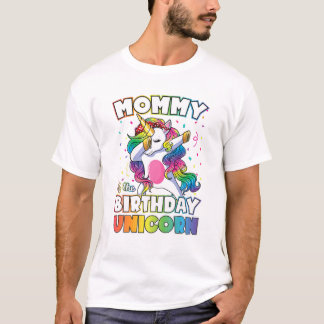 Birthday Unicorn Dabbing T Shirt