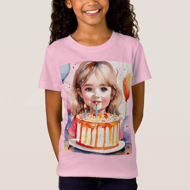 🎉 "Birthday Vibes T-Shirt - Celebrate in Stil!" (Framsida)