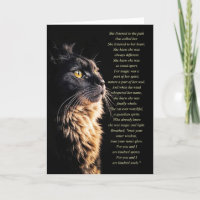 Birthday Wicca Inspired Black Cat Andlig
