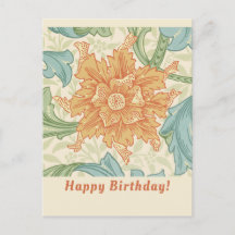 Birthday William Morris blommigt tapet CC1133
