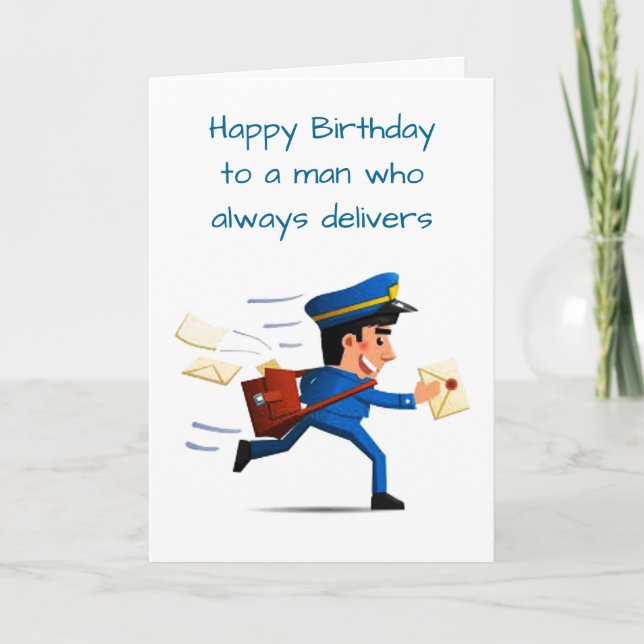 **BIRTHDAY WISH** DIN TUR ATT TA EMOT!!!! MAILMAN KORT (Framsida)
