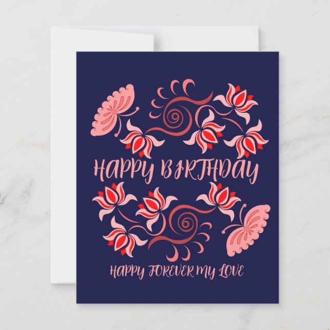 BIRTHDAY WISH FRÅN MAMMA (Framsida)