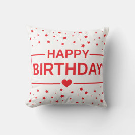 Birthday Wishes Pillow Kudde