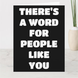 BIRTHDAY WONDERFUL PERSON COMPLIG BIG CARD KORT