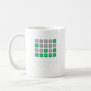 Birthday Wordle Mugg Gift