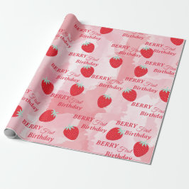 Birthday wrapping paper presentpapper
