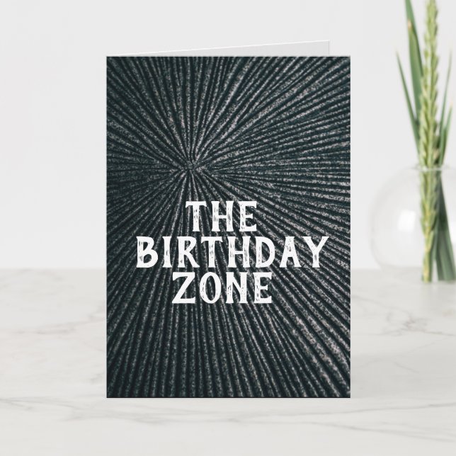 BIRTHDAY ZON FUNNY GREETY CARDS FOR ALYONE KORT (Framsida)