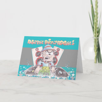 BIRTHDAYcard spangleMASSIVE I TOONS Kort
