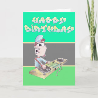BIRTHDAYcard spangleMASSIVE I TOONS Kort