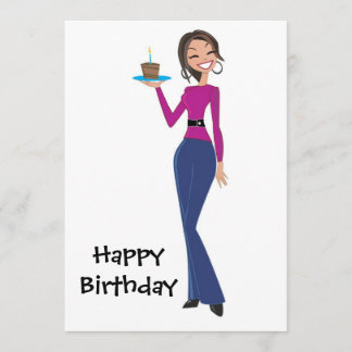 BirthdayGirl, Grattis på födelsedagen Kort