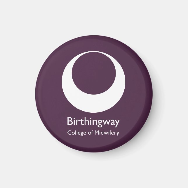 Birthingway Logotyp Magnet (Framsidan)