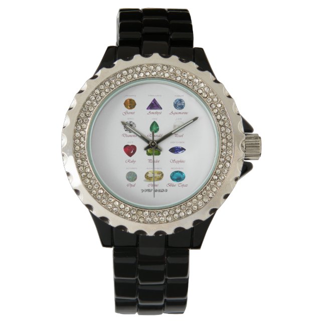 Birthstone Armbandsur (Framsida)