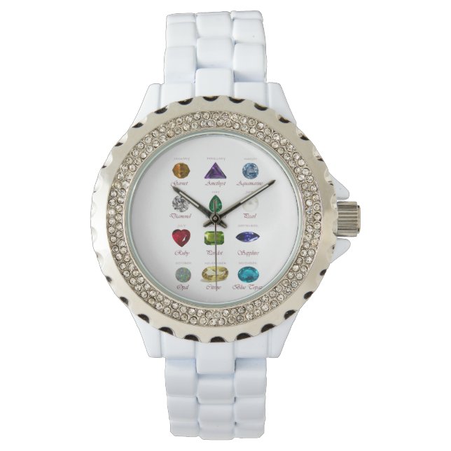 Birthstone Armbandsur (Framsida)