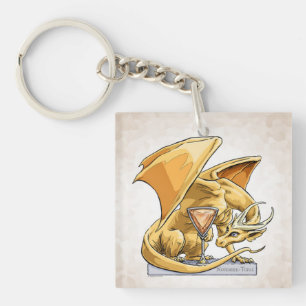 Birthstone Dragon i november: Topaz