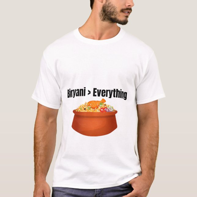 Biryani > Allt Roligt Matmat T-Shirt (Framsida)