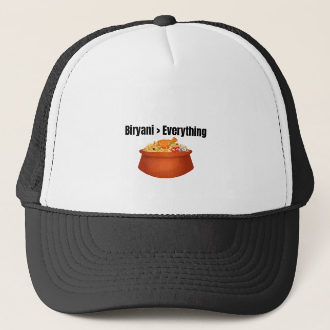 Biryani > Allt Roligt Matmat T-Shirt Keps (Framsida)