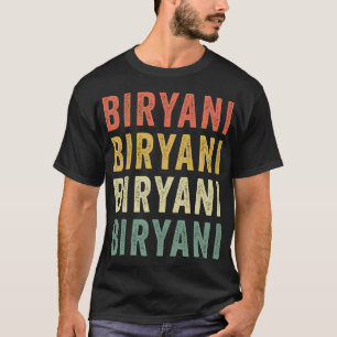Biryani Retro T Shirt