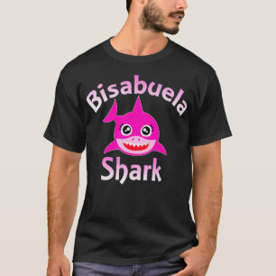 Bisabuela Shark Funny Spansk Underbar Grandma T Shirt
