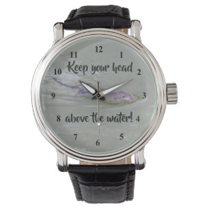 Bisammotivationklocka Armbandsur