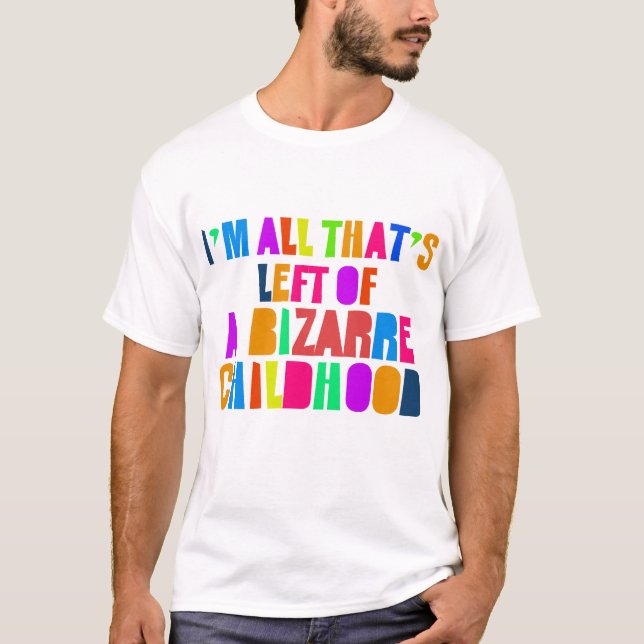 bisarr skjorta t-shirt (Framsida)