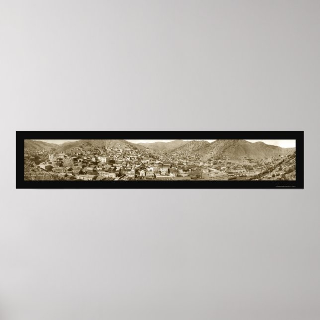 Bisbee, Arizona Photo 1916 Poster (Framsidan)