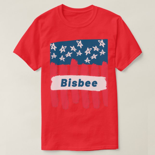 Bisbee Arizona T T Shirt (Design framsida)