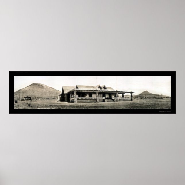 Bisbee AZ Land Klubb Photo 1909 Poster (Framsidan)