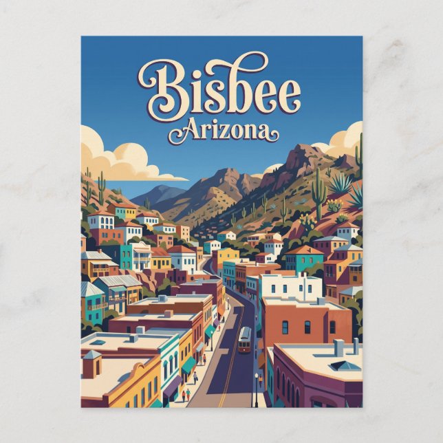 Bisbee USA Vykort (Framsida)