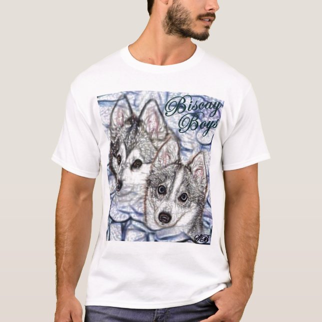 Biscay pojkar t-shirt (Framsida)