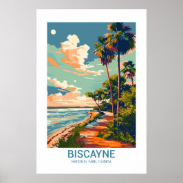 Biscayne National Park Florida USA National Parker Poster