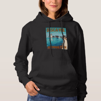 Biscayne National Park Miami Affischdesign T Shirt