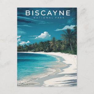 Biscayne nationalpark Beach Vykort
