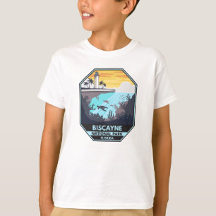 Biscayne nationalpark Florida Emblem T Shirt