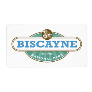 Biscayne nationalpark Florida Fraktsedel