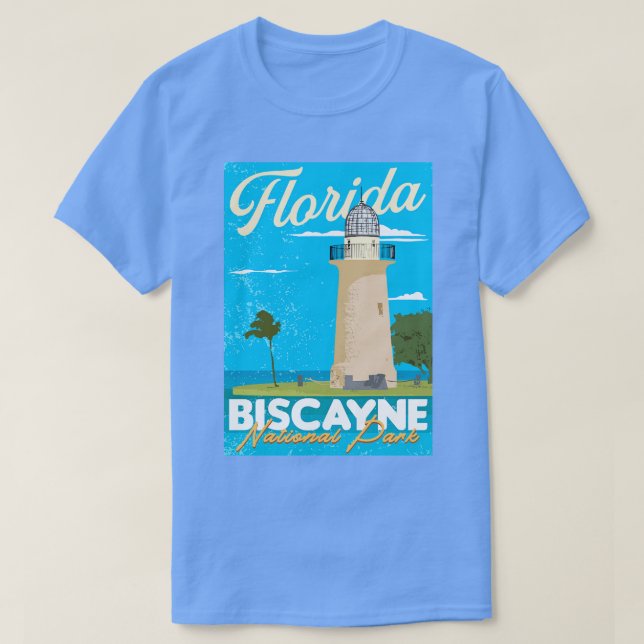 Biscayne nationalpark Florida T Shirt (Design framsida)