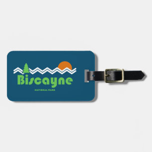 Biscayne nationalpark Retro Bagagebricka
