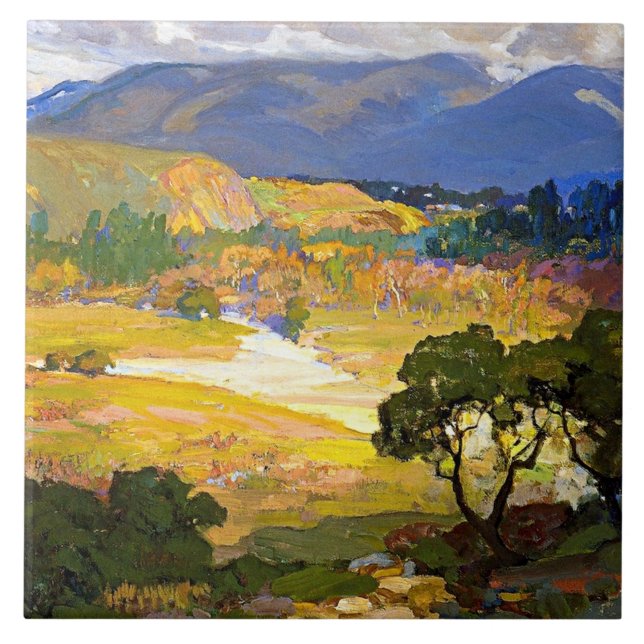 Bischoff - Arroyo Seco, Pasadena Kakelplatta (Framsidan)